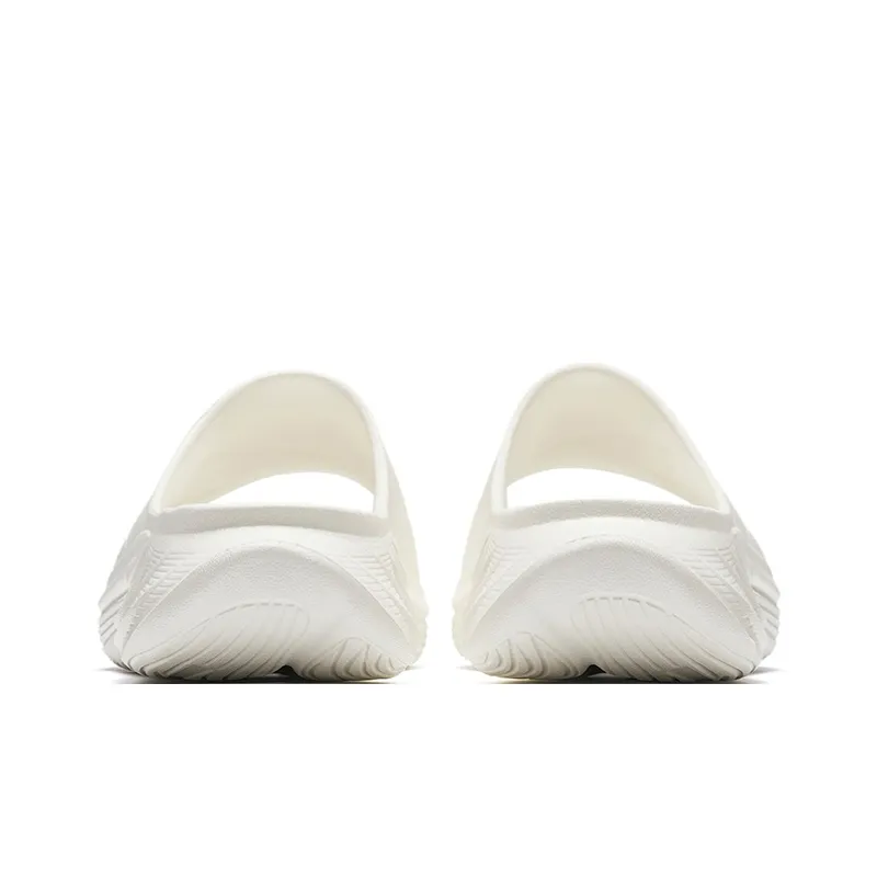 Anta Cushioning Slip Resistant Slide Slippers Men's Ivory White-3