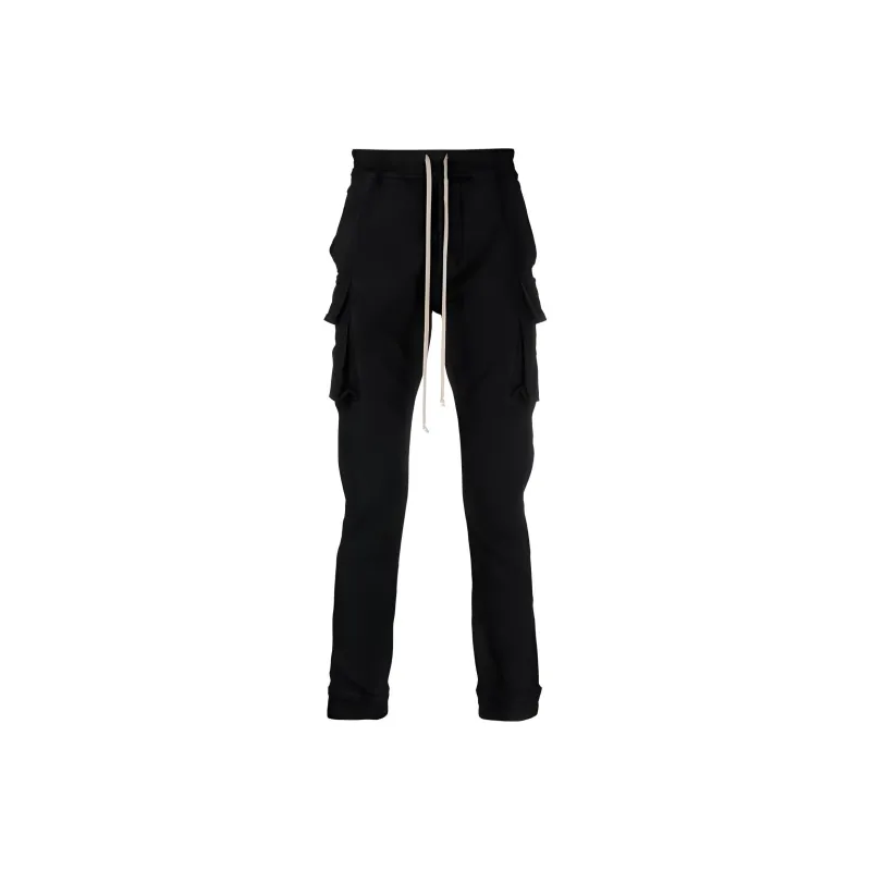 Rick Owens DRKSHDW Drawstring Skinny Trousers-0