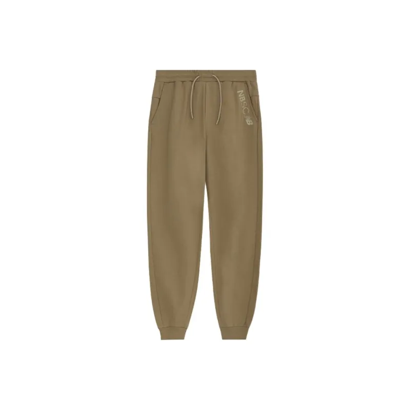 New Balance Knitted Sports Pants Men's Light Brown-0