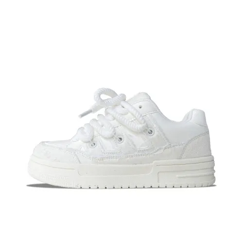 MQGAll Anti Slip Wear Resistant Low Top Casual Shoes Unisex White Blue