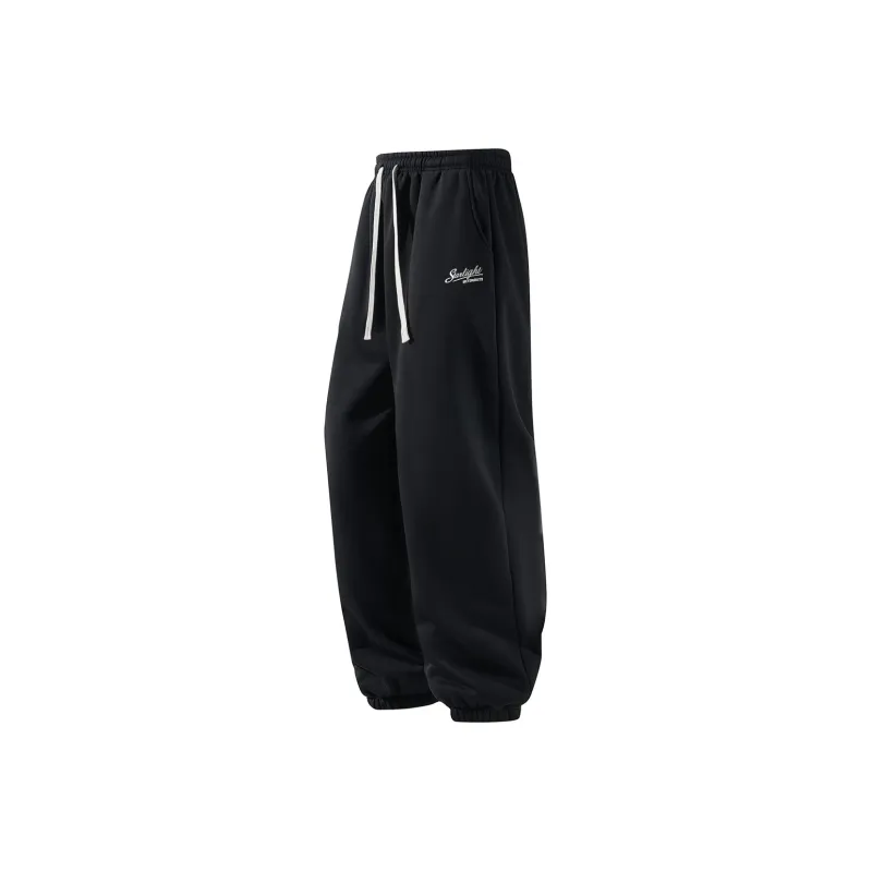 Small Columns Under The Sea Knitted Sports Pants Unisex-0