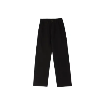 LANGWEIZHE Jeans Unisex Black