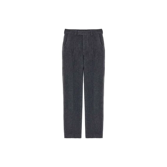 WE11DONE Suit Trousers Men Black/Dark Gray-0
