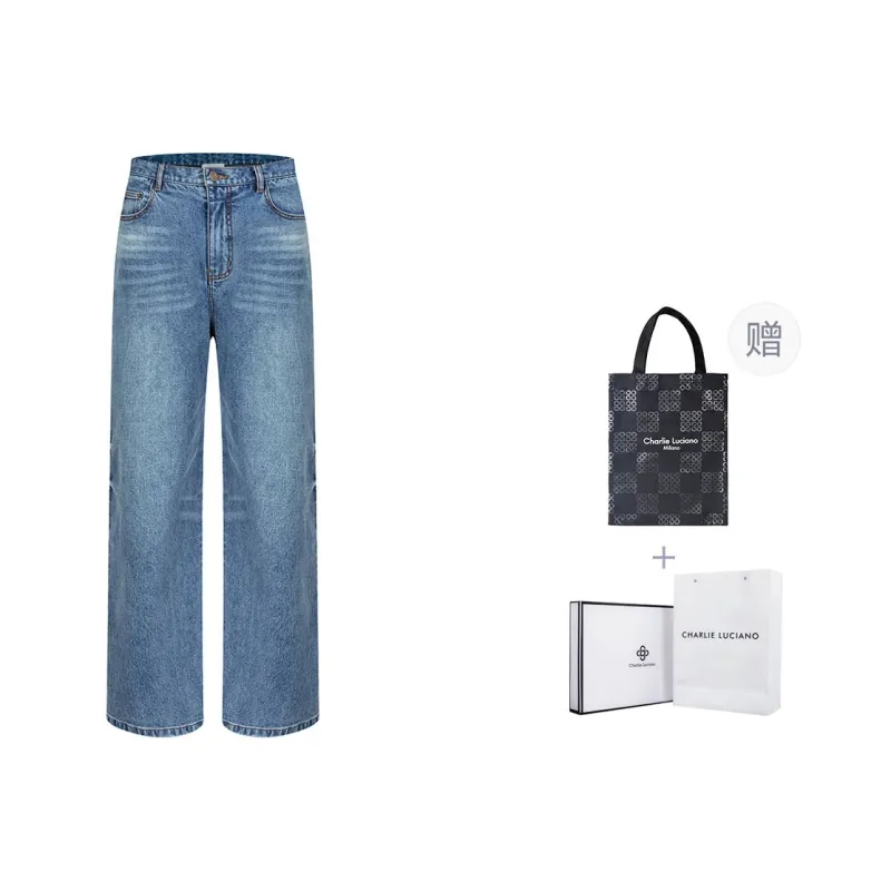 Charlie Luciano Jeans Unisex Gray-9