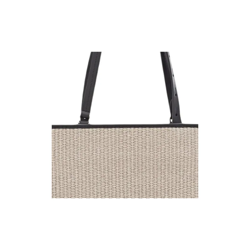 MaxMara Raffia Handbag Women's Beige-4