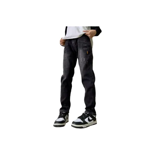 SZSX Jeans Unisex Camouflage