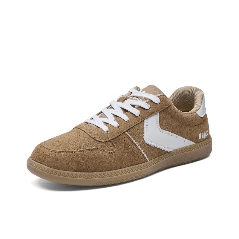 Kappa Anti Slip Wear Resistant Low Top Skateboard Shoes Unisex Chestnut Brown-2