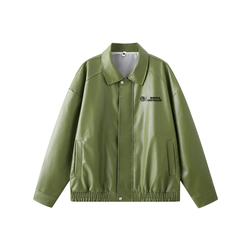 PAUL COSTELLOE Leather Jacket Unisex-2
