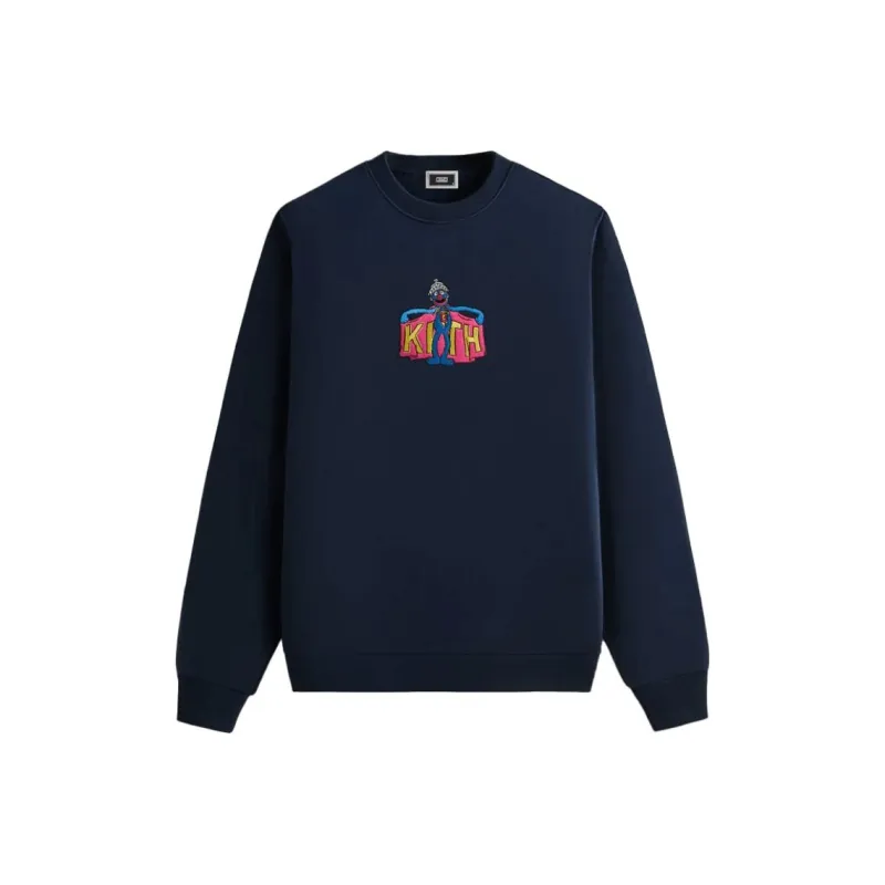KITH X Sesame Street Super Grover Nelson Crewneck-0