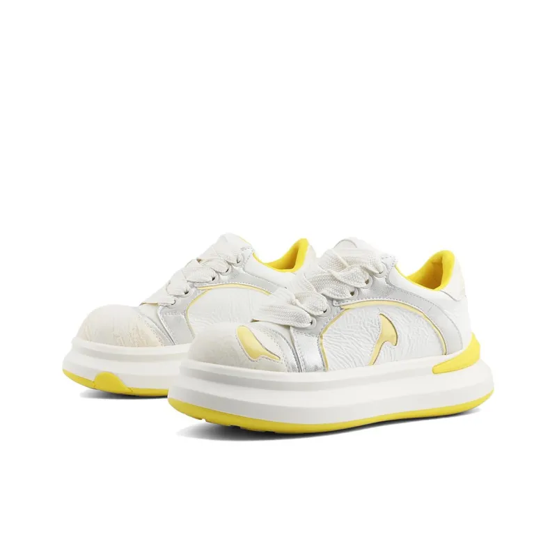 N6N8 Lightweight Breathable Height Increasing Low Top Skateboard Shoes Women's-8