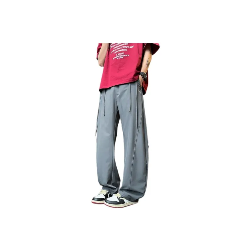 BEAR UNION Casual Pants Unisex Apricot-10