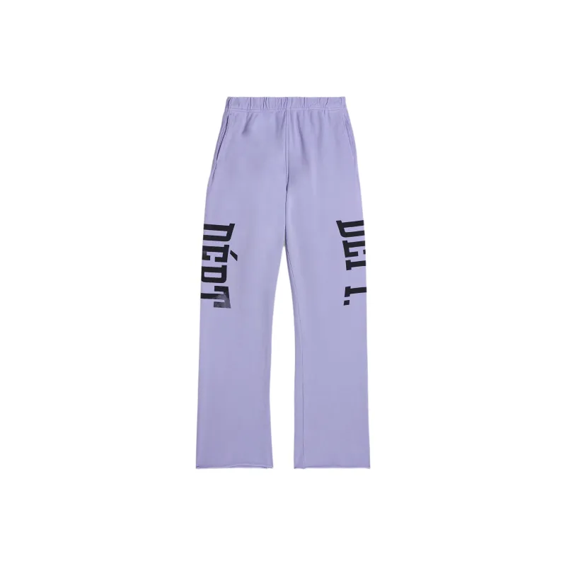 Gallery Dept. FW24 Knitted Sports Pants Unisex Light Purple-0