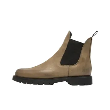 KLEMAN CLEON MANUFACTURE TONNANT VGT Chelsea Boots 2.5cm Men's Khaki