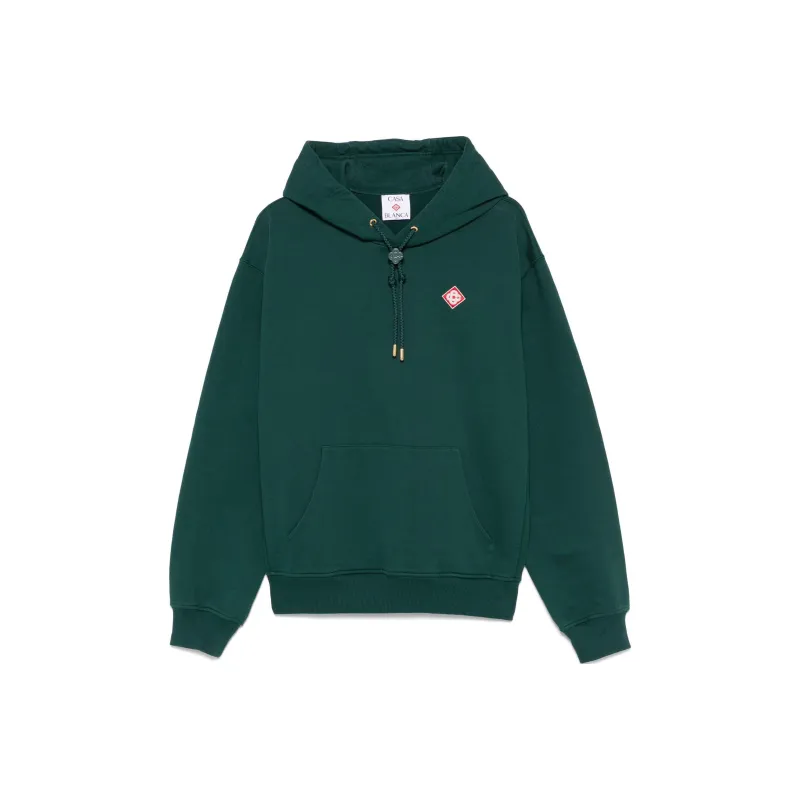 CASABLANCA Diamond Logo Hooded Sweatshirt-0