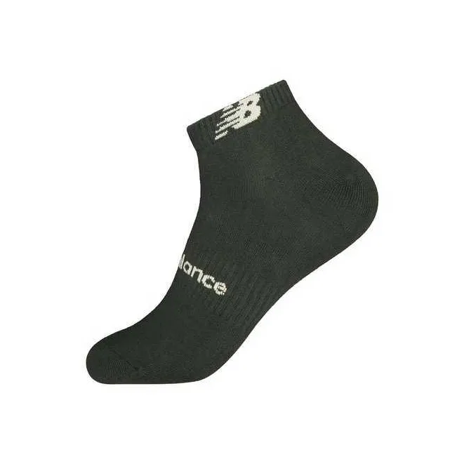 New Balance Ankle Socks Unisex 1 Pack Olive Green-0