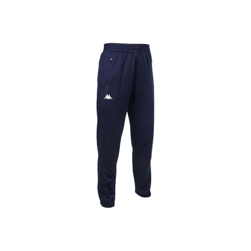 Kappa Knitted Sports Pants Unisex Dark Blue White-0