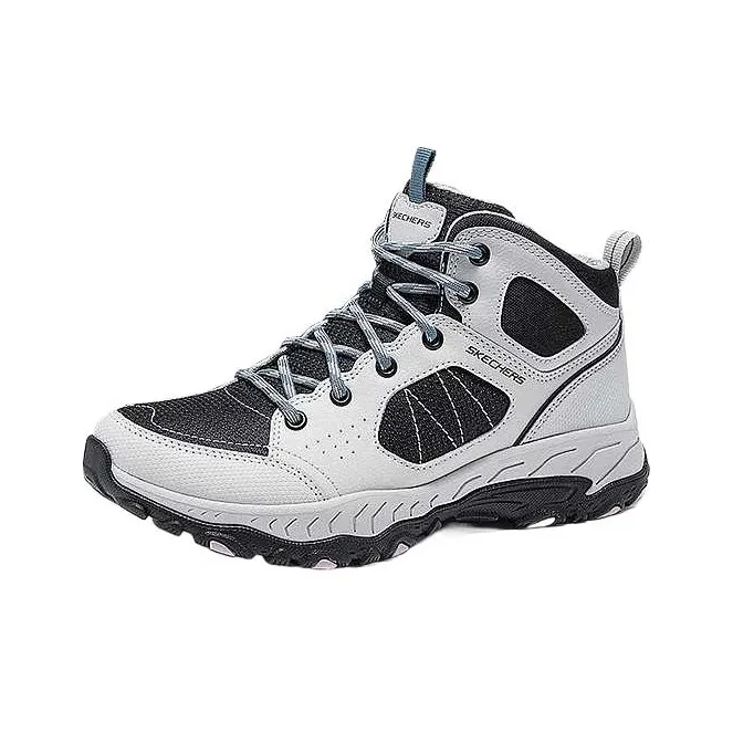 Skechers OUTDOOR Cushioning, Slip Resistant, And Abrasion Resistant Mid Top Outdoor Shoes Women's Gray-1