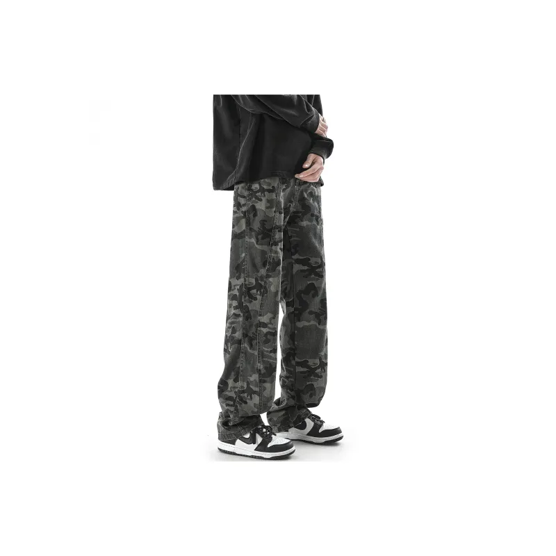 SWAMP AREA Jeans Unisex Camouflage-0