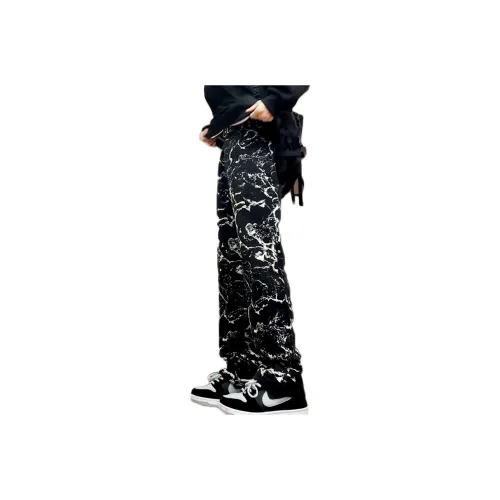 UPXIW Jeans Unisex Black