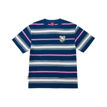 Checkitout T Shirt Unisex Blueberry Inspector Blue/White/Pink