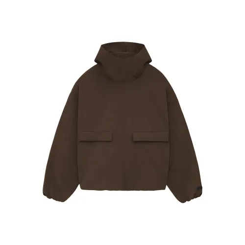 Fear Of God Essentials Military Nylon Hooded Jacket Womens Military Nylon Bomber Jacket Marine