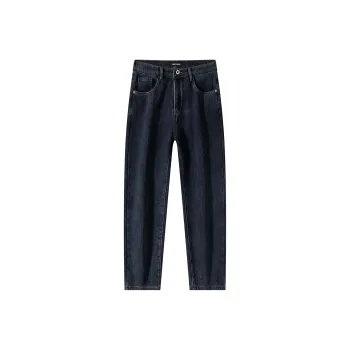 JEANSWEST American Vintage Classic Casual Versatile Everyday Commute Basic Straight Fit Spring Fall Men's