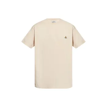 Vivienne Westwood Logo Embroidered Crewneck T Shirt