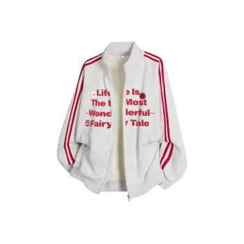 Warrior Huichao Open-Ended Smile Collection Baseball Jacket Unisex