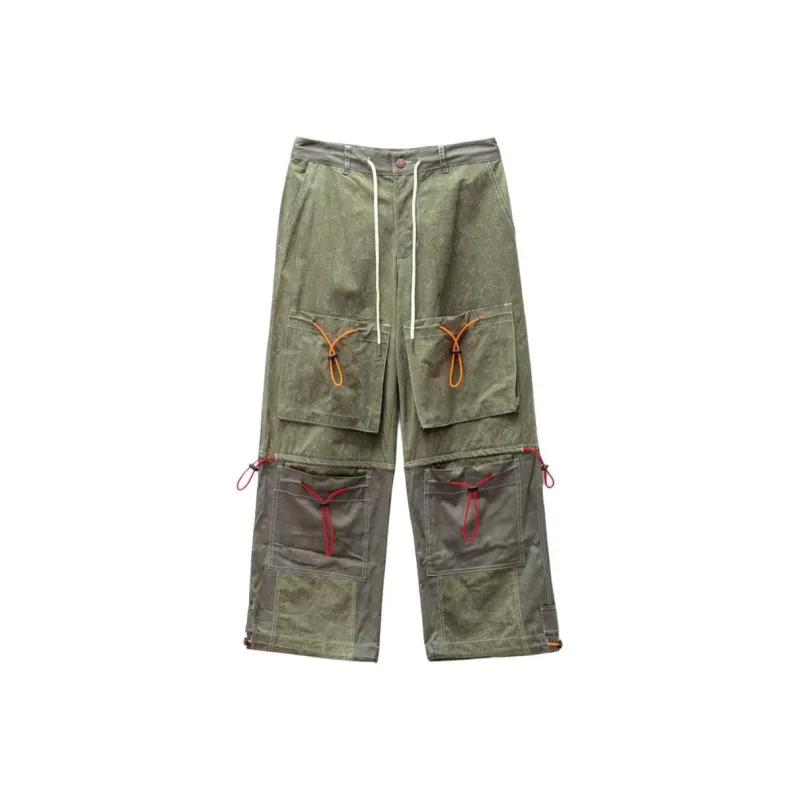 FRIED RICE Cargo Pants Unisex Green-0