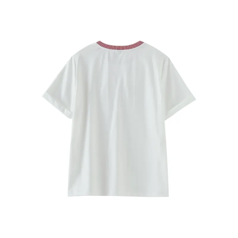 OUNIXUE T Shirts Women's-3