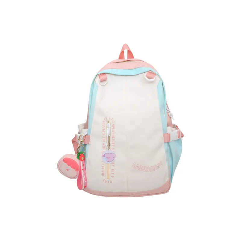 CARTELO Nylon Backpack Large Size Women's Multicolor-2