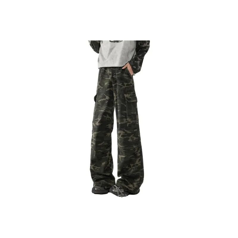 YATSI Casual Pants Unisex Camouflage-0