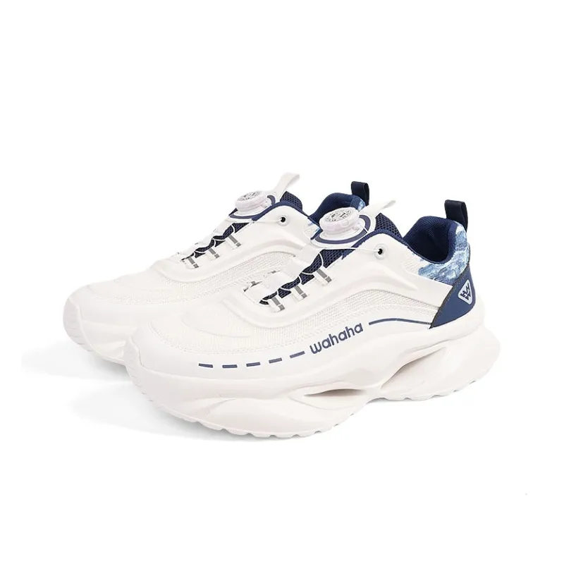 Wahaha Cushioning Abrasion Resistant Breathable Coverage Low Top Casual Shoes Men's-1
