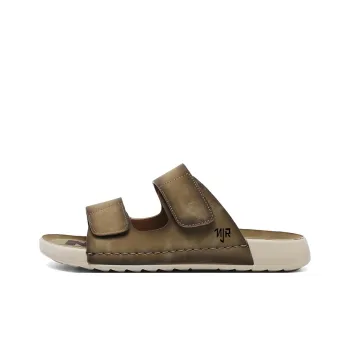 NANJIREN Slide Slippers Men Khaki/Gray