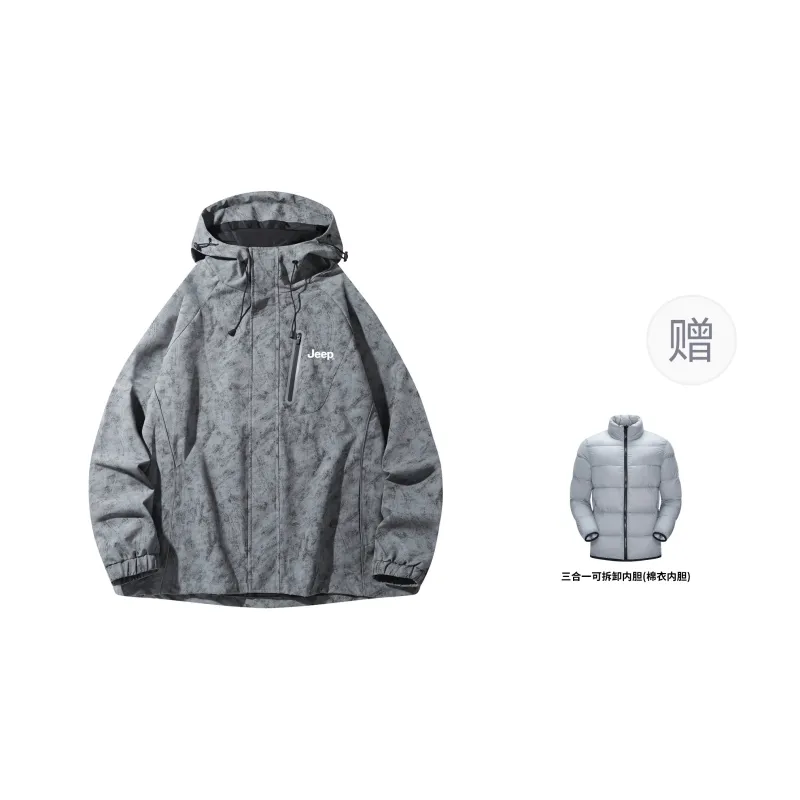 Jeep Trench Coats Unisex-63