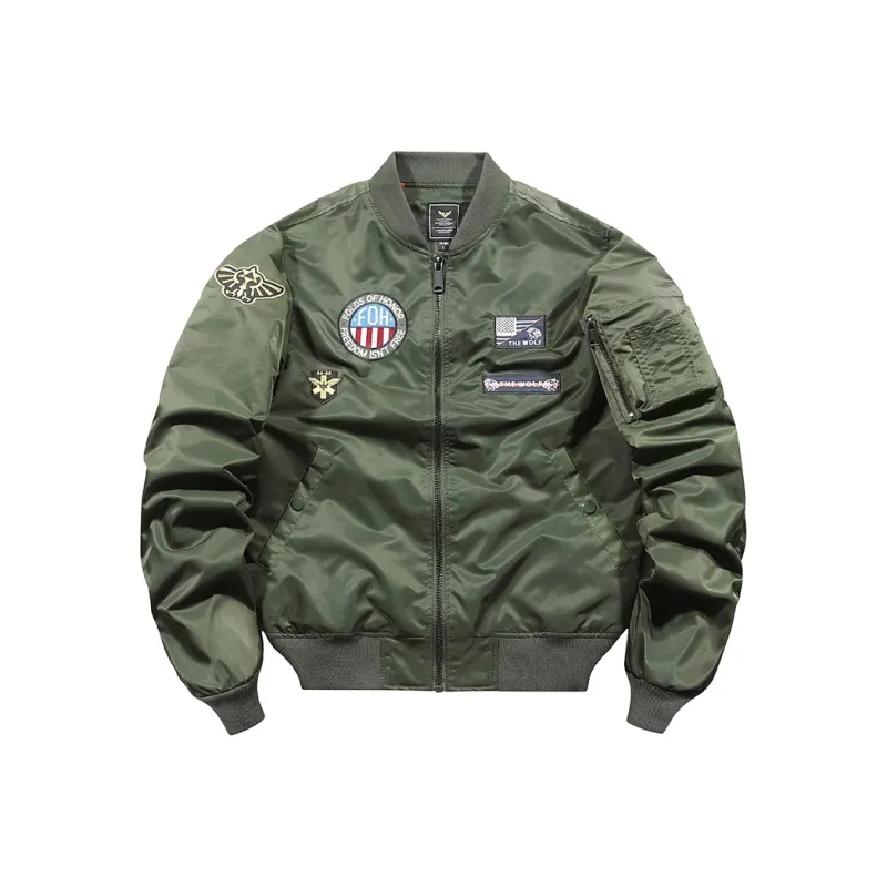 TREK&TRAVEL Baseball Jacket Unisex-0