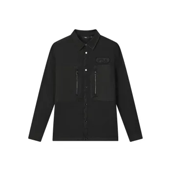 FILA Milano Series Jackets Unisex Black