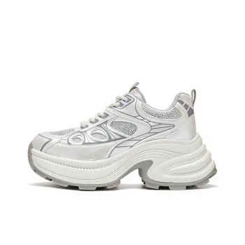 HR Low Top Chunky Sneakers Women's Ecru