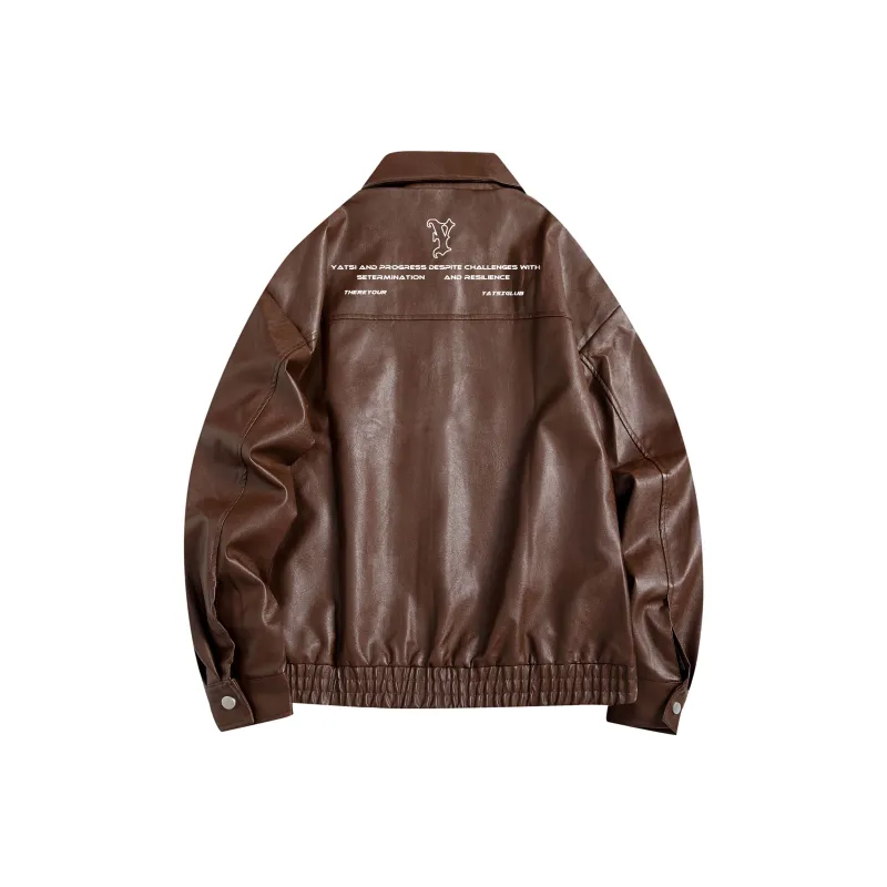 YATSI Leather Jackets Unisex-17