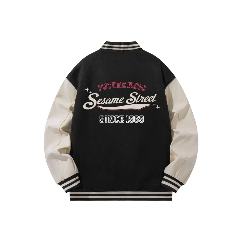SESAME STREET Baseball Jacket Unisex-0