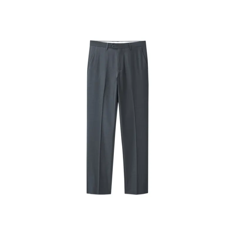 HLA Suit Trousers Men Antibacterial Anti Mite Medium Gray 05-0