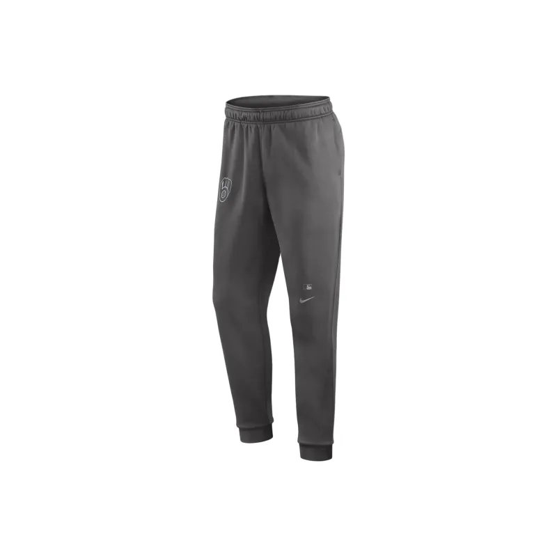Nike Milwaukee Brewers Travel Player Knitted Sports Pants Men's Gray-0