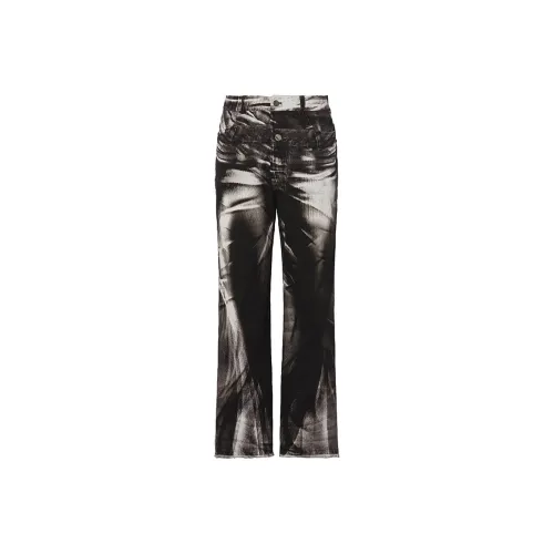 ROCAWEAR SS24 Spring And Summer Collection Casual Pants Unisex Washed Black