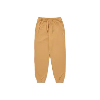 MLB Knitted Sports Pants Unisex Beige Yellow