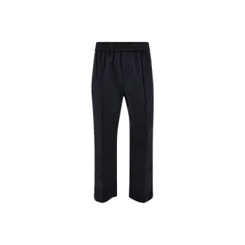 Valentino High Waist Straight Leg Trousers