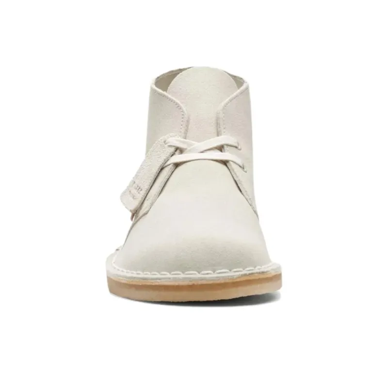 Clarks Desert Boots 'Off White Suede'-2