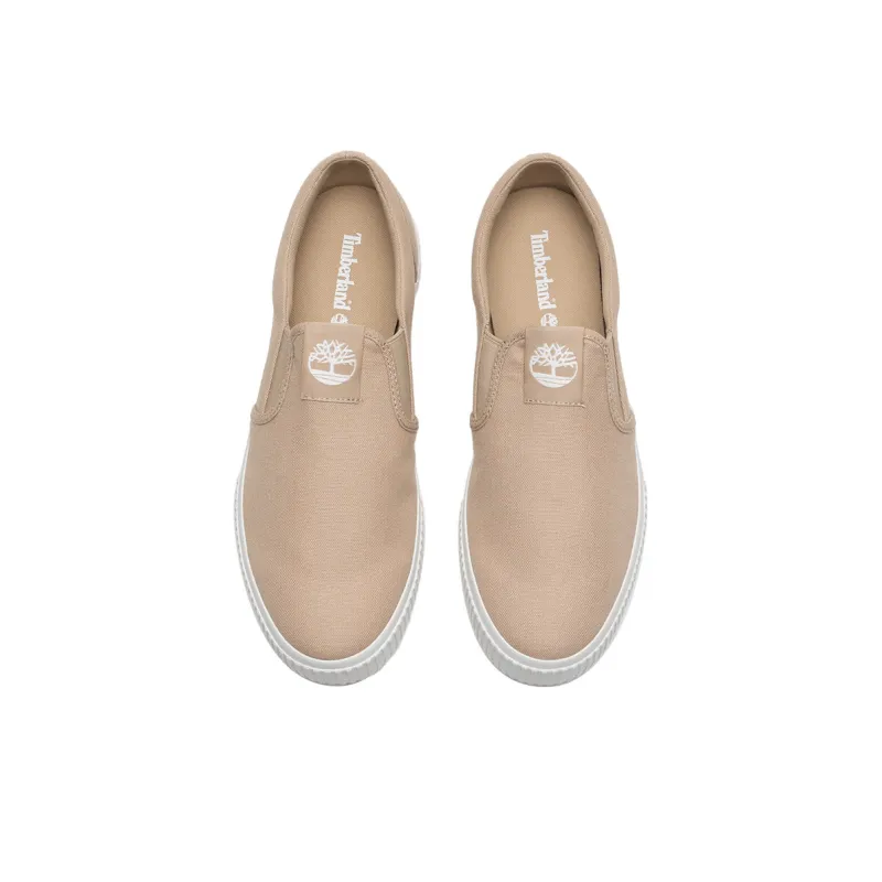 Timberland Anti Slip Wear Resistant Low Top Casual Shoes Men's Beige-3