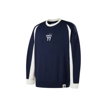 NBA Mavericks Team Doncic Sweatshirt Unisex Navy Blue