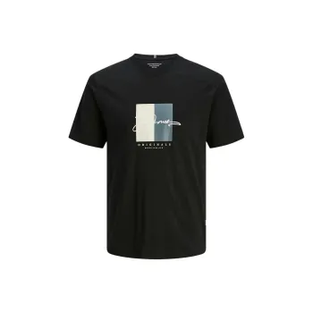 JACK JONES· T Shirt Men's Black