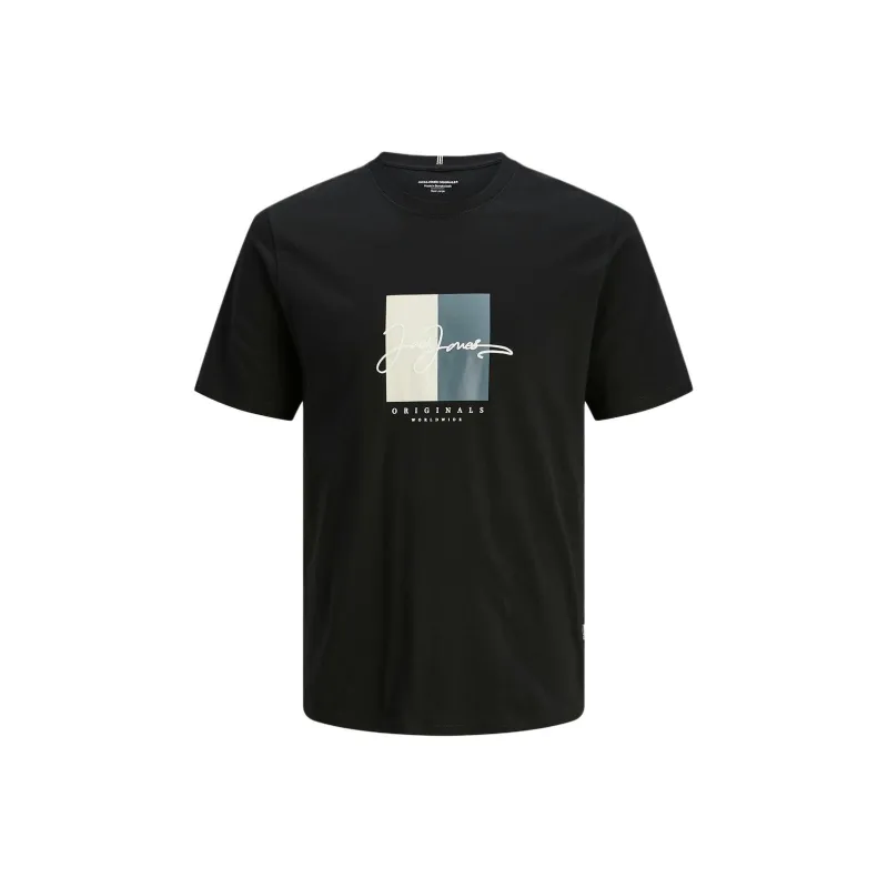 JACK JONES· T Shirt Men's Black-0